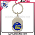 Trolley coin metal keychain holder